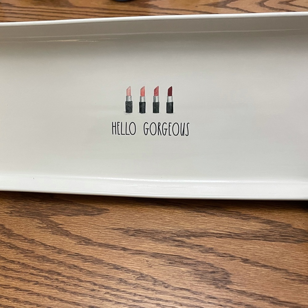 Rea Dunn “Hello Gorgeous” platter
